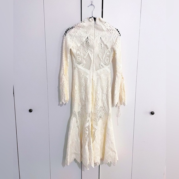 New Jonathan Simkhai Guipure Lace Gown - Picture 7 of 13